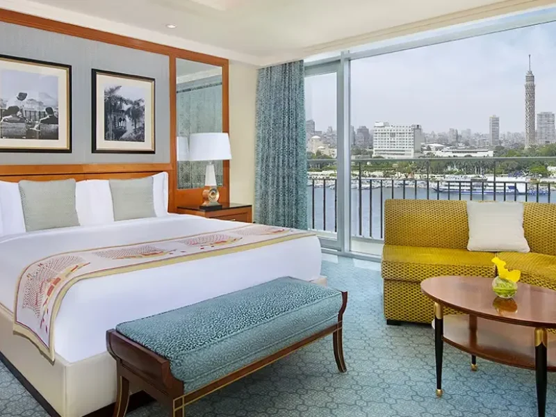 Deluxe room, 1 King, Nile view