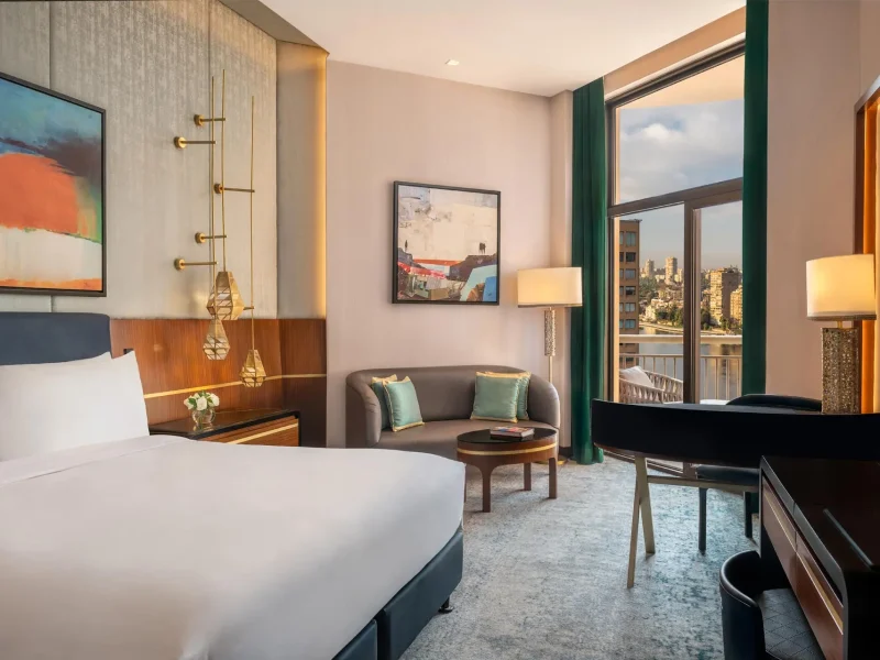 Deluxe King Room with Nile View