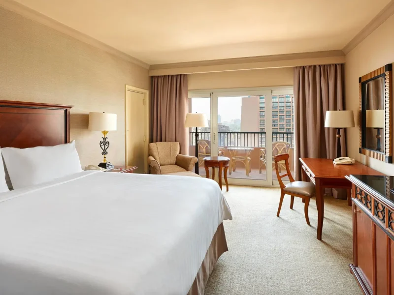 Deluxe Nile View Room, 1 King, Balcony